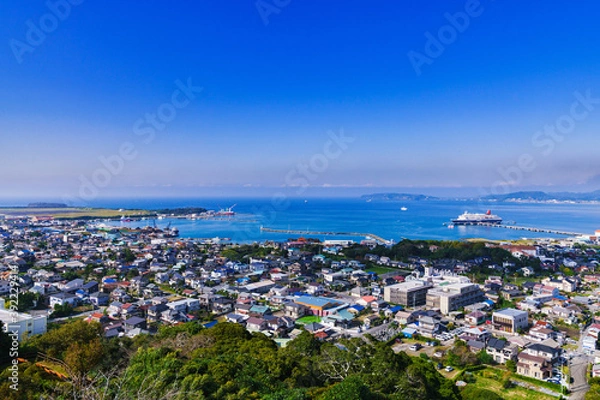 Obraz 館山　城山公園からのパノラマビュー　【千葉県　館山市】