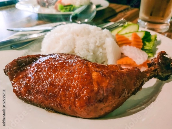 Obraz ベトナム風チキンとご飯