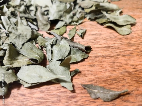 Fototapeta 乾燥したカレーリーフ