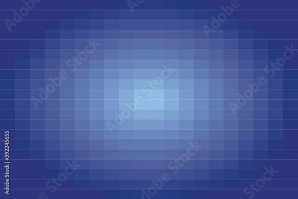 Fototapeta Blue gradient background. Vector background.
