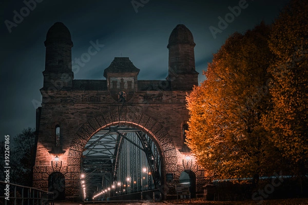 Obraz Old Süderelbbrücke - Hamburg