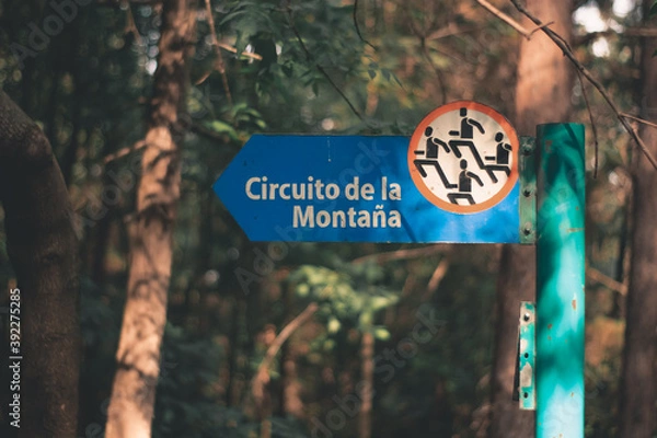 Fototapeta Mountain Signal