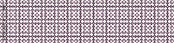 Obraz Abstract Cross Pattern Dots Logo generative computational art illustration