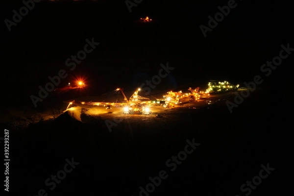 Obraz fireworks in the night