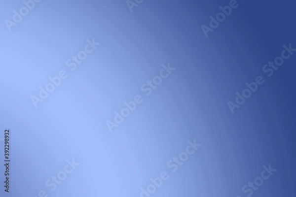 Fototapeta Gradient with blue color. Modern texture background, degrading fragments, smooth shape transition and changing shade.