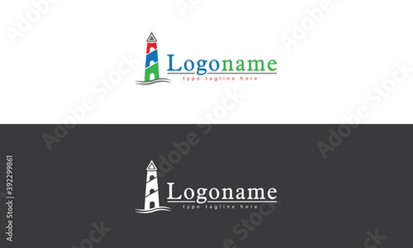 Obraz paint and build logo