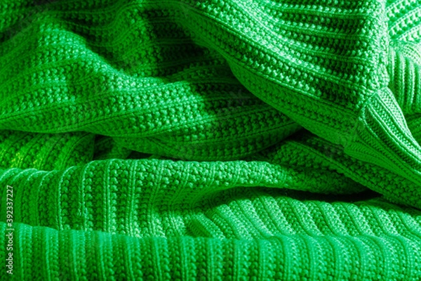 Fototapeta texture of wool fabric in different colors