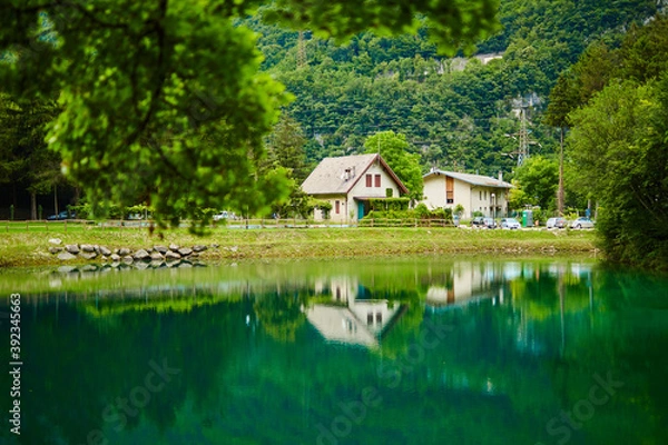 Obraz house on the river