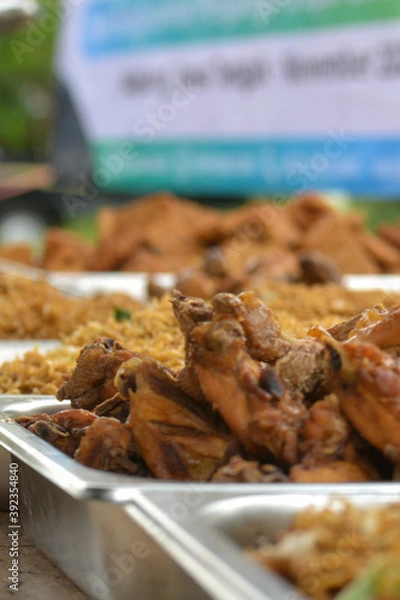 Obraz grilled chicken wings