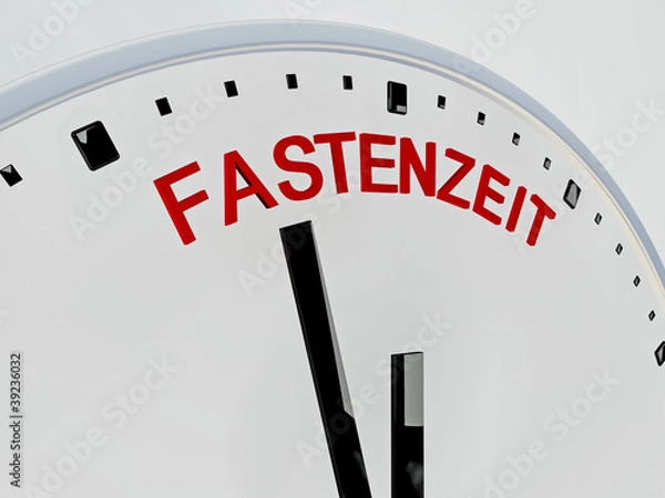 Fototapeta Fastenzeit