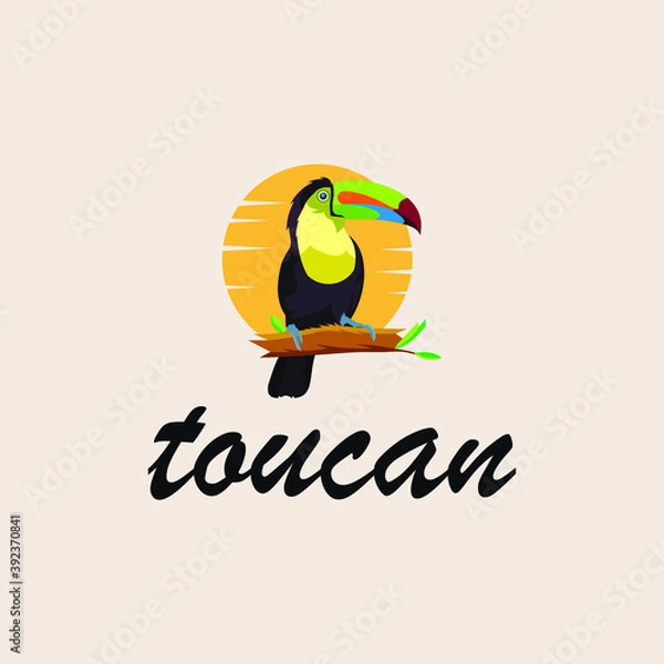 Obraz toucan logo designs