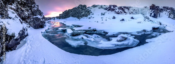 Obraz Fallas Islandia 