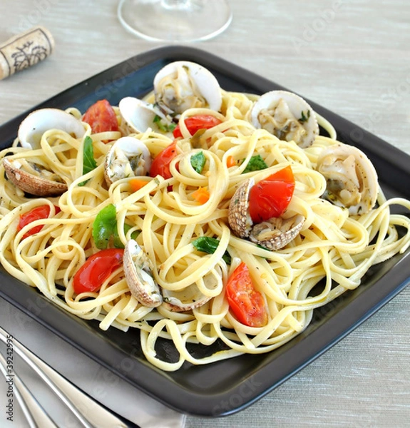 Obraz Seafood pasta