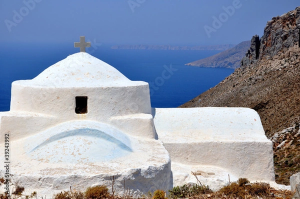 Obraz Church in the Aegean Islands