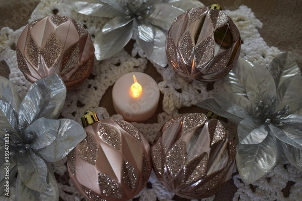 Obraz Flocos de neve