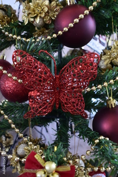 Obraz Natal borboleta