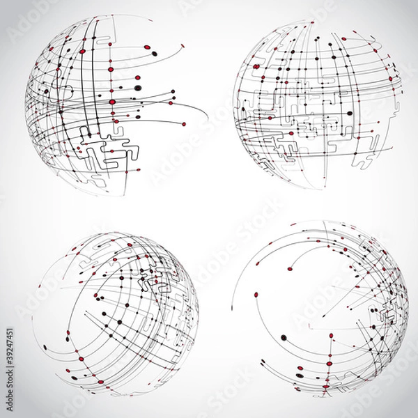 Obraz Streszczenie wektor tła