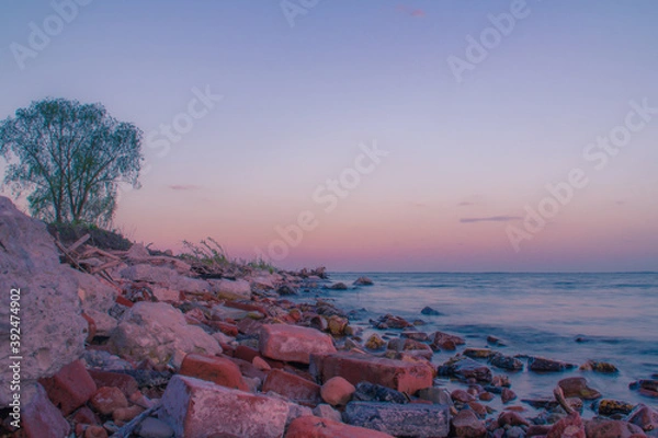 Obraz colorful sunset