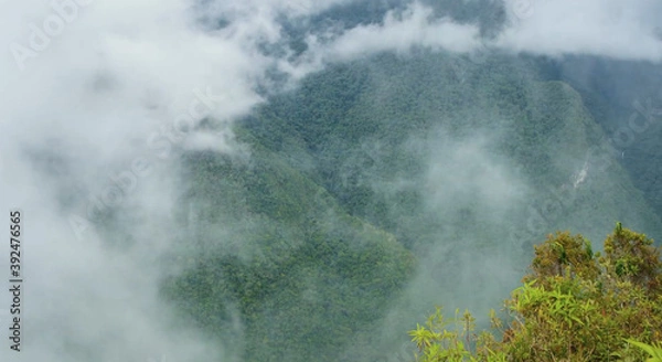 Obraz waterfall in the mountains