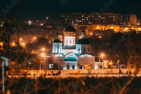 Obraz temple in the night