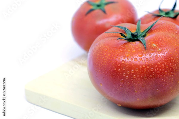 Obraz tomato isolated on white background