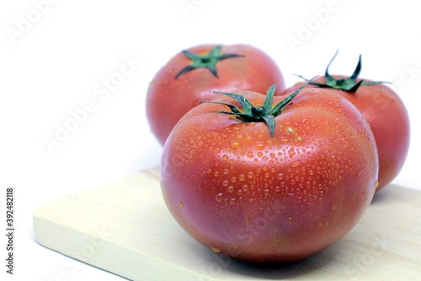 Obraz tomato isolated on white background