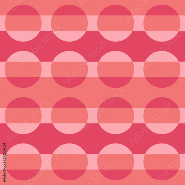 Fototapeta Decorative repeating pattern. Simple abstract accent for any surface.
