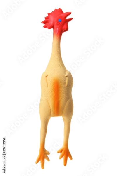 Obraz Zabawny gumowy kurczak