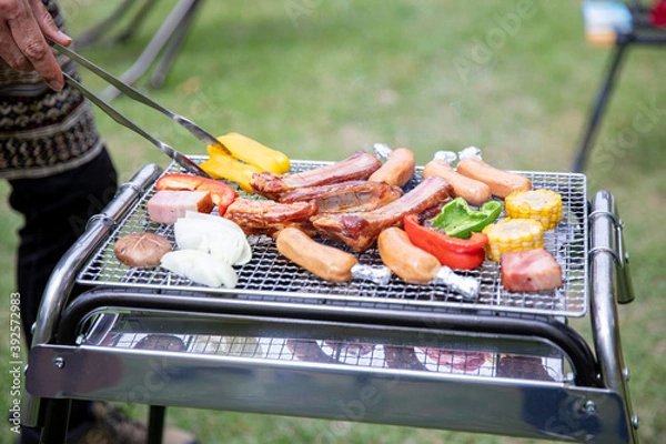 Fototapeta バーベキュー
