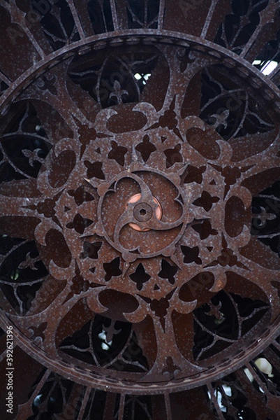 Fototapeta Rusty gears