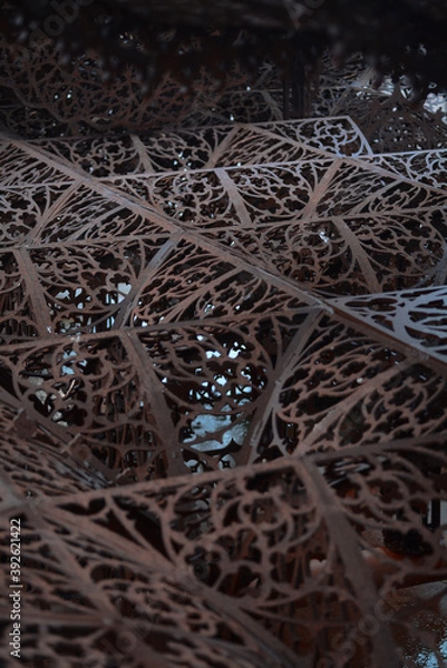 Fototapeta Abstract metal