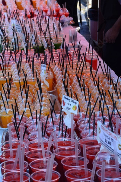 Fototapeta Market stall