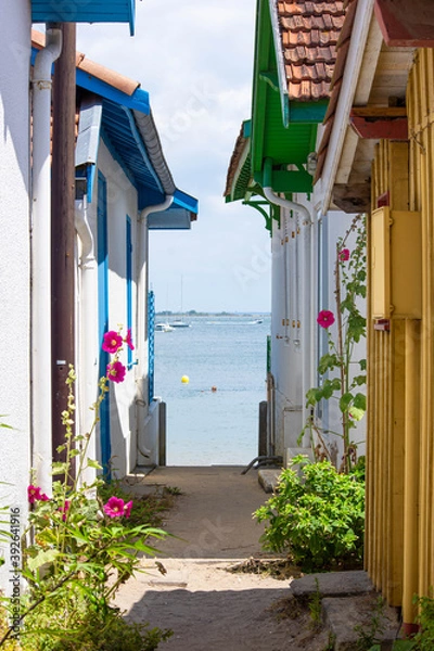 Obraz Cabane de pêcheurs 