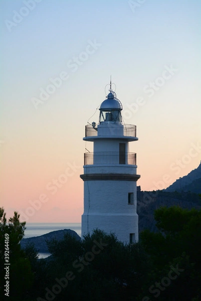 Fototapeta Lighthouse at sunset