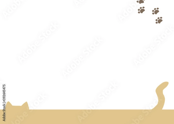 Fototapeta ねこさんのフレーム01