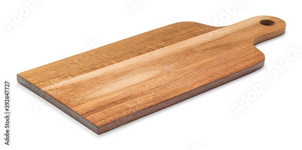 Obraz Cutting board made of natural wood, photo isolated from the background