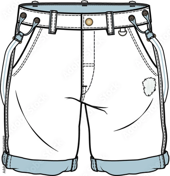 Obraz bermuda para niños