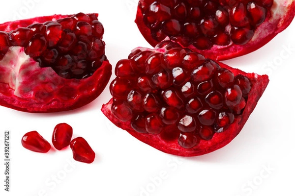 Obraz Ripe pomegranate pieces