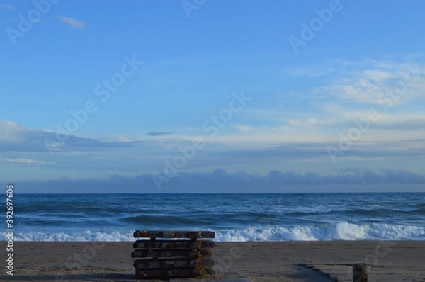 Fototapeta Objeto en la playa
