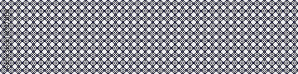 Fototapeta Abstract Cross Pattern Dots Logo generative computational art illustration