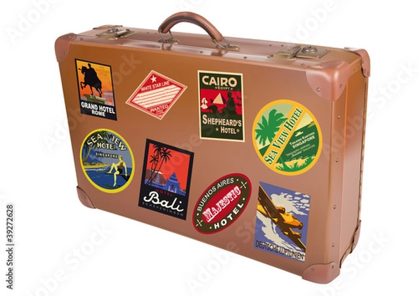 Fototapeta Reisekoffer