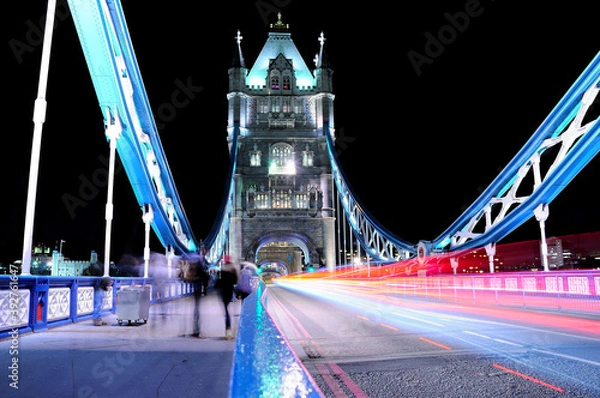Obraz tower bridge at night