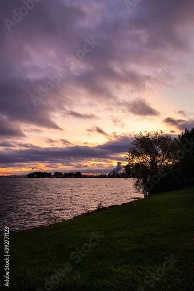 Obraz sunset over the sea