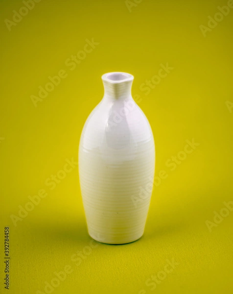 Fototapeta white ceramic jug