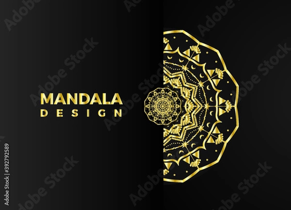 Fototapeta Mandala Background Design Vector Design concept
