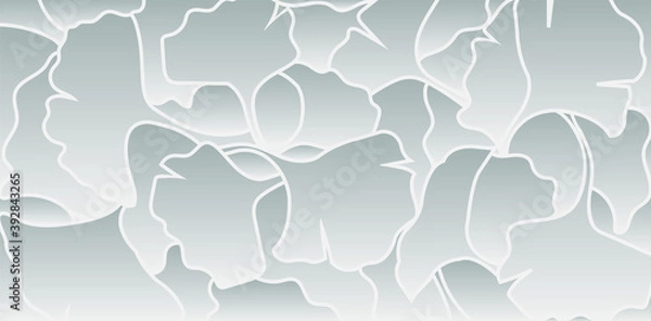 Obraz Seamless vector pattern. Background texture in geometric ornamental style	