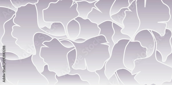 Obraz Seamless vector pattern. Background texture in geometric ornamental style	