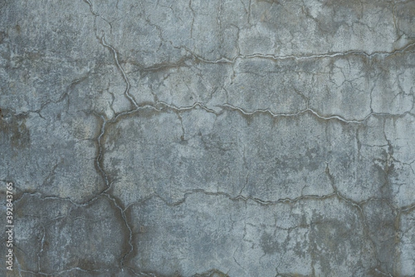 Obraz Abstract colorful cement wall texture and background with cracks