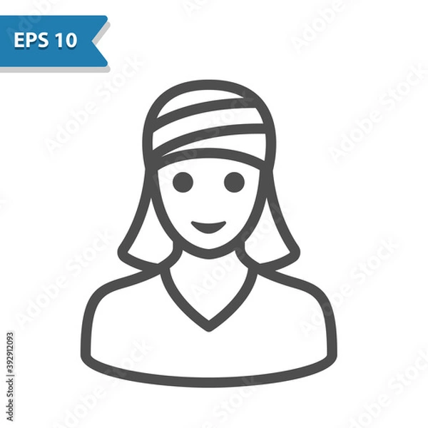 Fototapeta Patient Icon