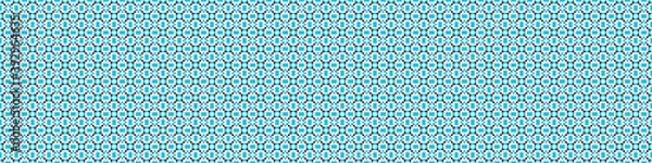 Obraz Abstract Cross Pattern Dots Logo generative computational art illustration